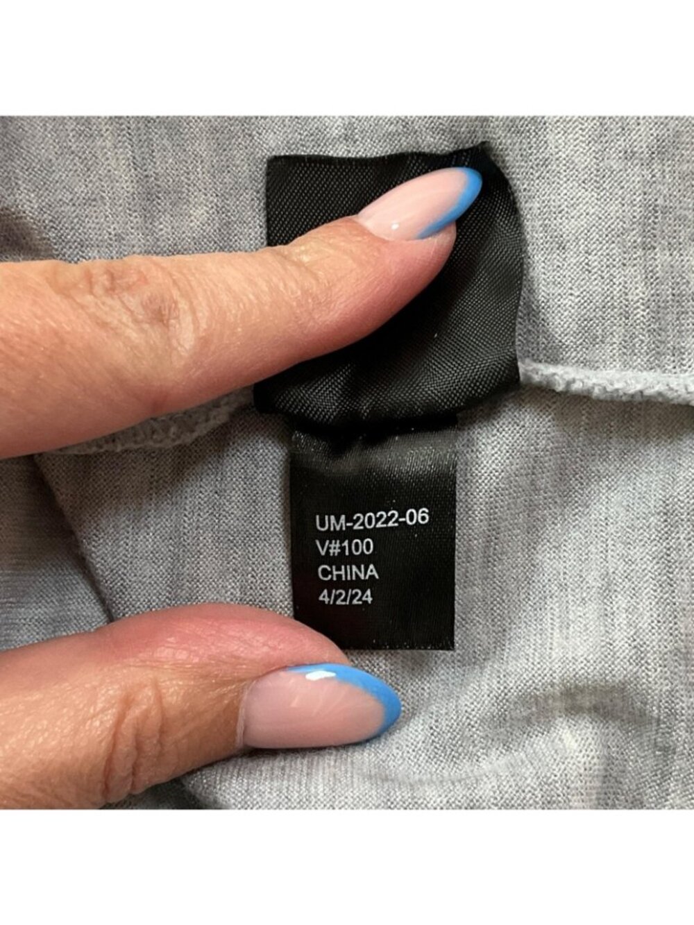 Unbound Merino Long Sleeve Shirt Mens Large Gray 100% Merino Wool Tagless - Picture 6 of 11